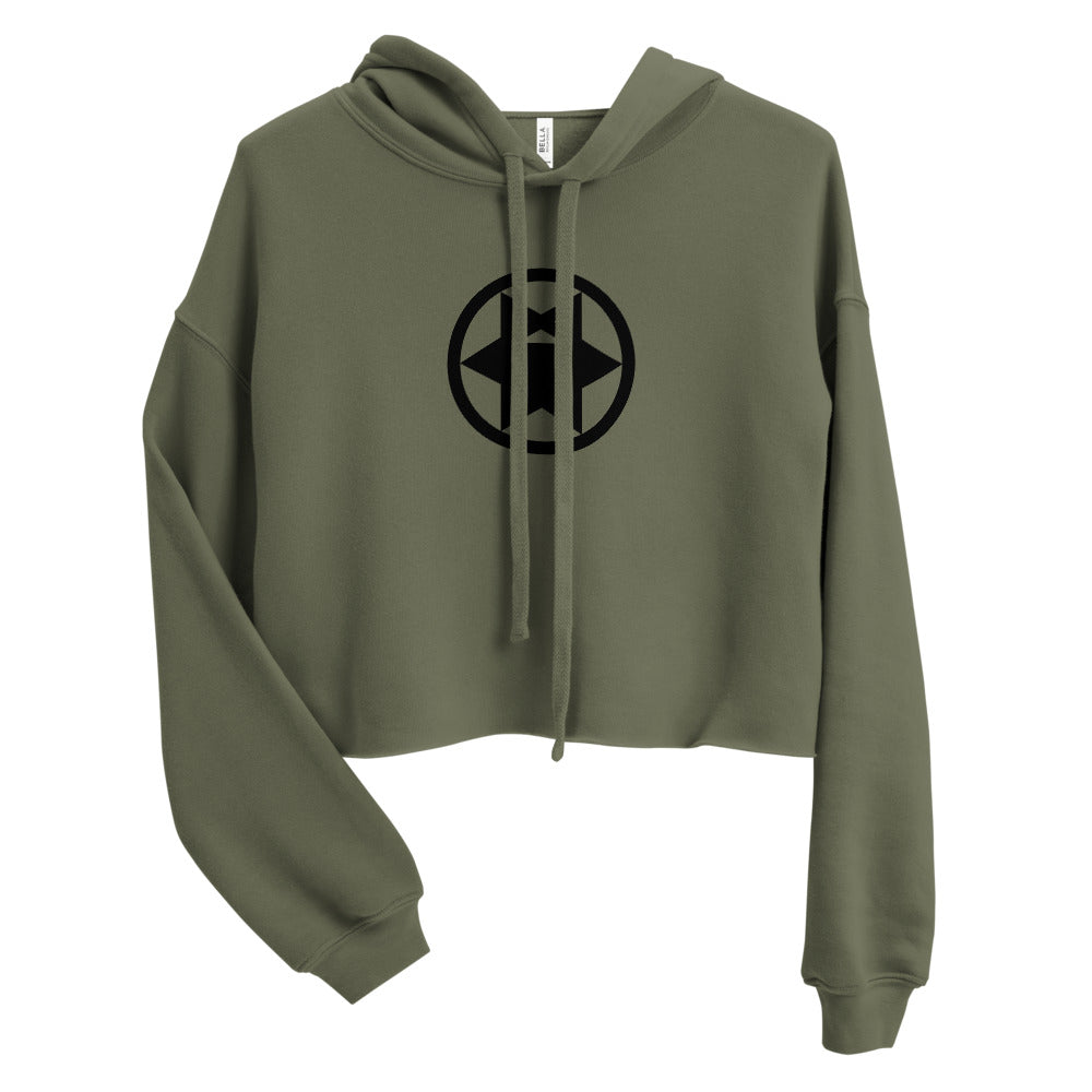 Sakabano Crop Hoodie